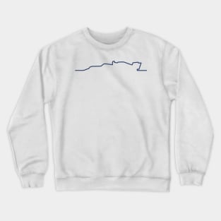 AlphaTauri F1 Car Line Art - 2021 Model Crewneck Sweatshirt